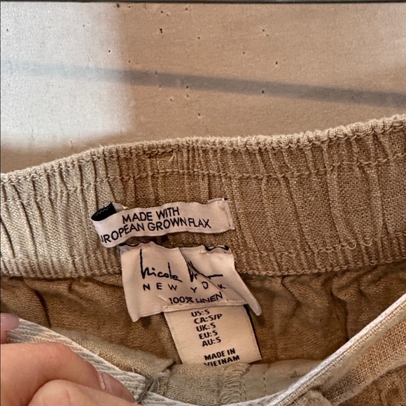 Nicole Miller New York 100% Linen European Grown Maxi Flax Skirt. Size Small. - Picture 5 of 5